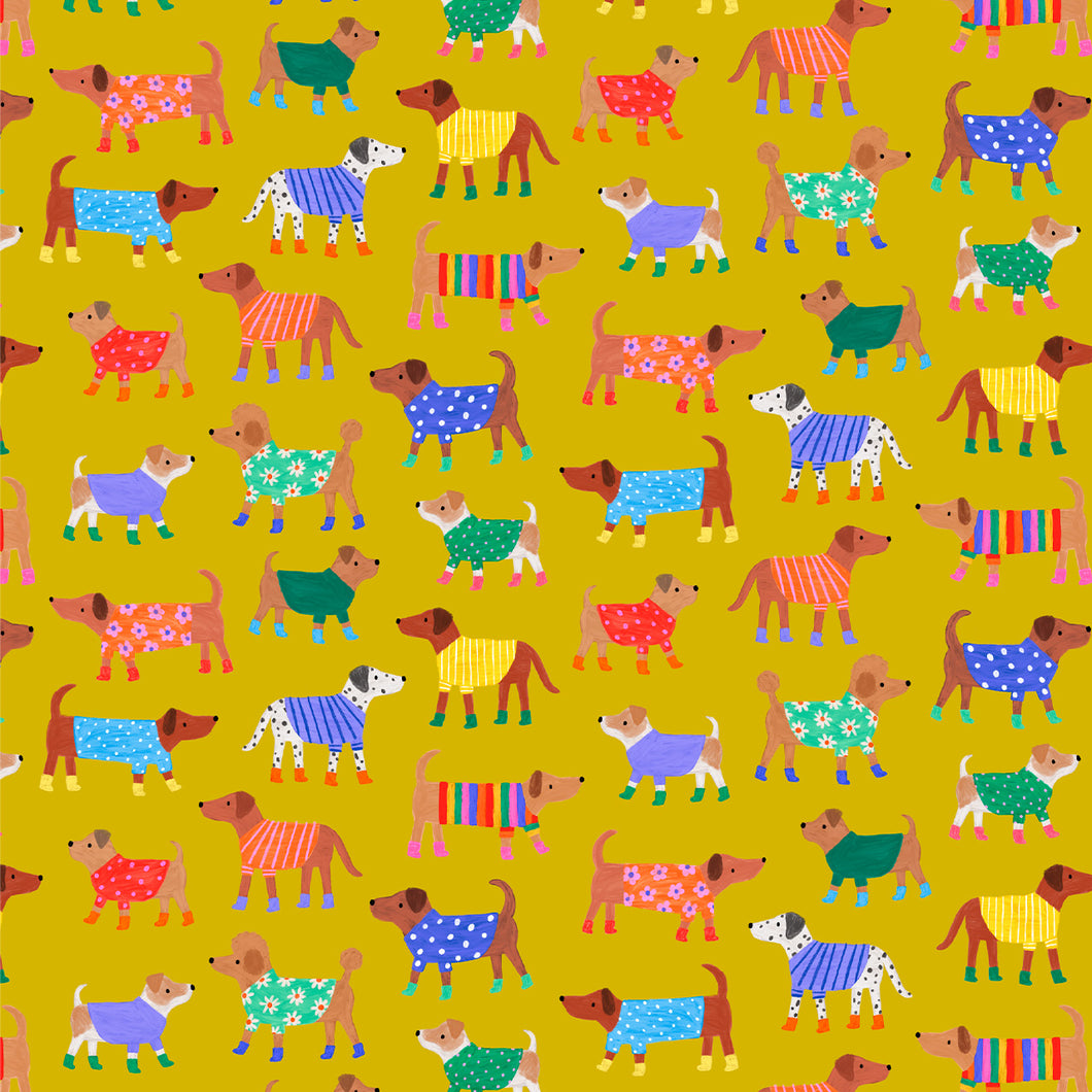 Splash Citron Doggies  by Dashwood Studio