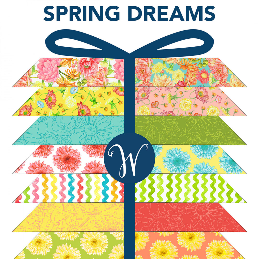 Spring Dreams Fat Quarter Bundle, 18 pcs