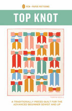 Top Knot Quilt Pattern by Pen + Paper Patterns