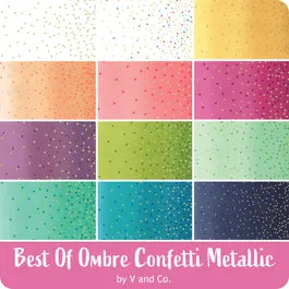 Best of Ombre Confetti Metallic Jelly Roll