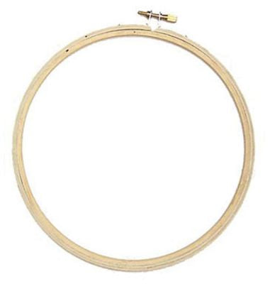 Dritz Quilting 18 Round Wooden Hoop