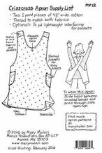 Crisscross Apron Pattern